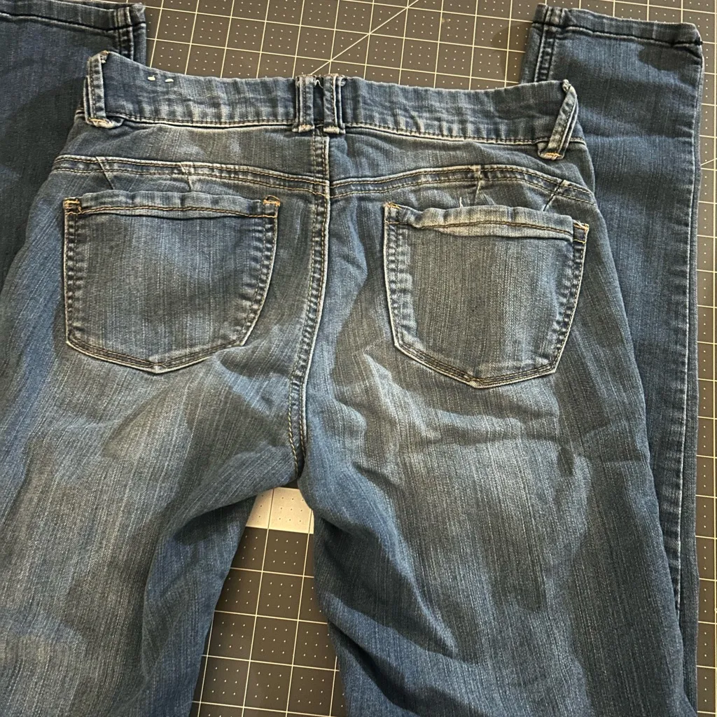 Rewind Women's Skinny Jeans - Deep Blue - Image 4