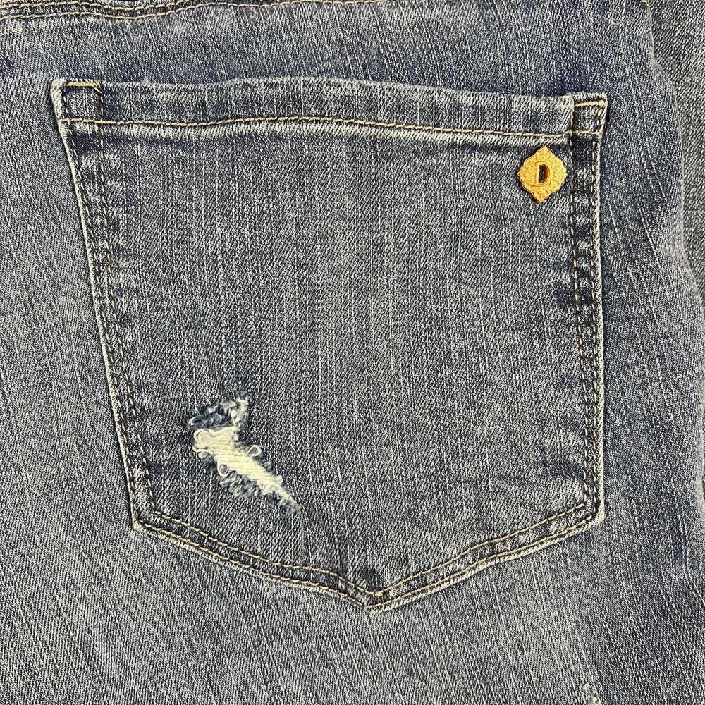 Democracy “Ab”Technology Tummy Slimming Chopped Scalloped Hem Jeans Size 6 - Image 12