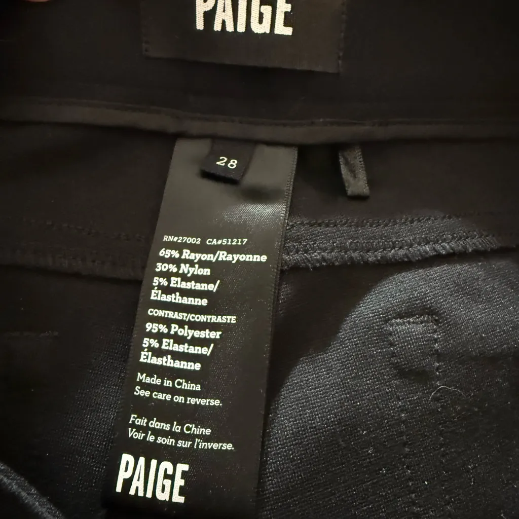 PAIGE Black Sequin Pants - Image 5