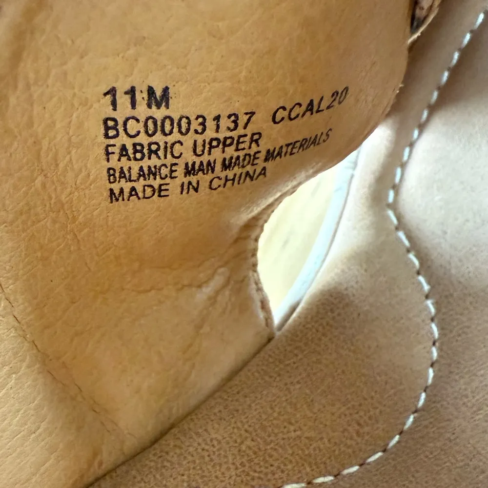 Born BOC Women’s Sz 11 Animal Print Wedge Sandals Brown Leopard Cheetah - Image 7