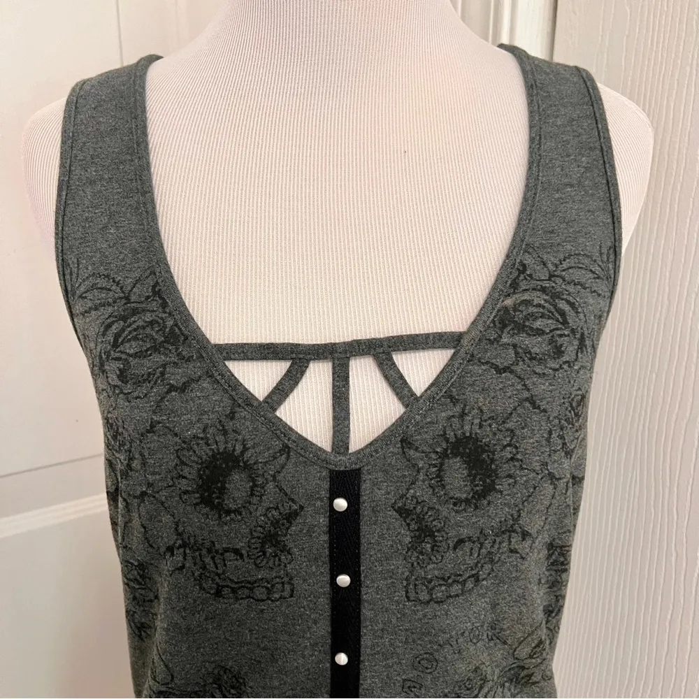 Harley Davidson Skull Detail Tank - Image 4