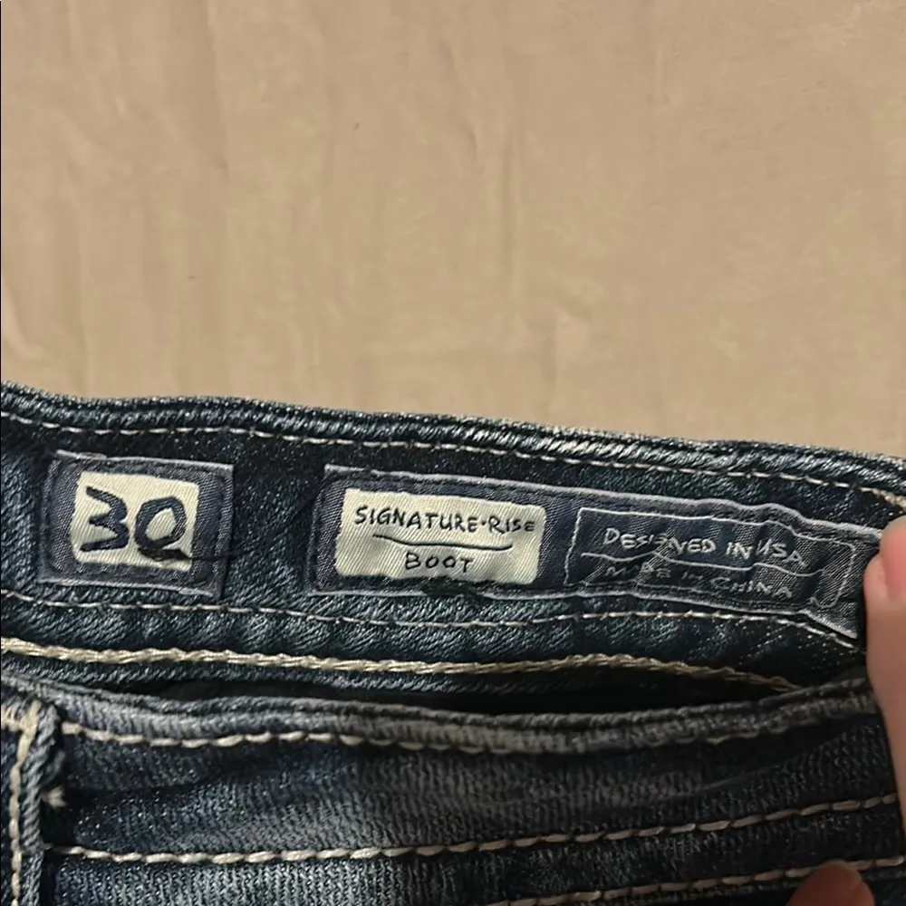 Miss Me Blue Boot Cut Jeans - Image 3