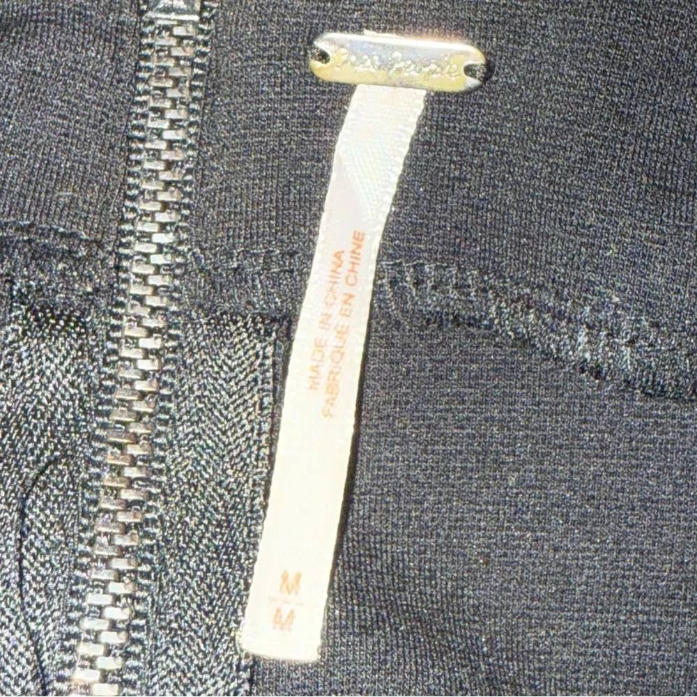 FREE PEOPLE Black Cha Cha Sleeveless Fit & Flare Dress Womens size Medium - Image 5