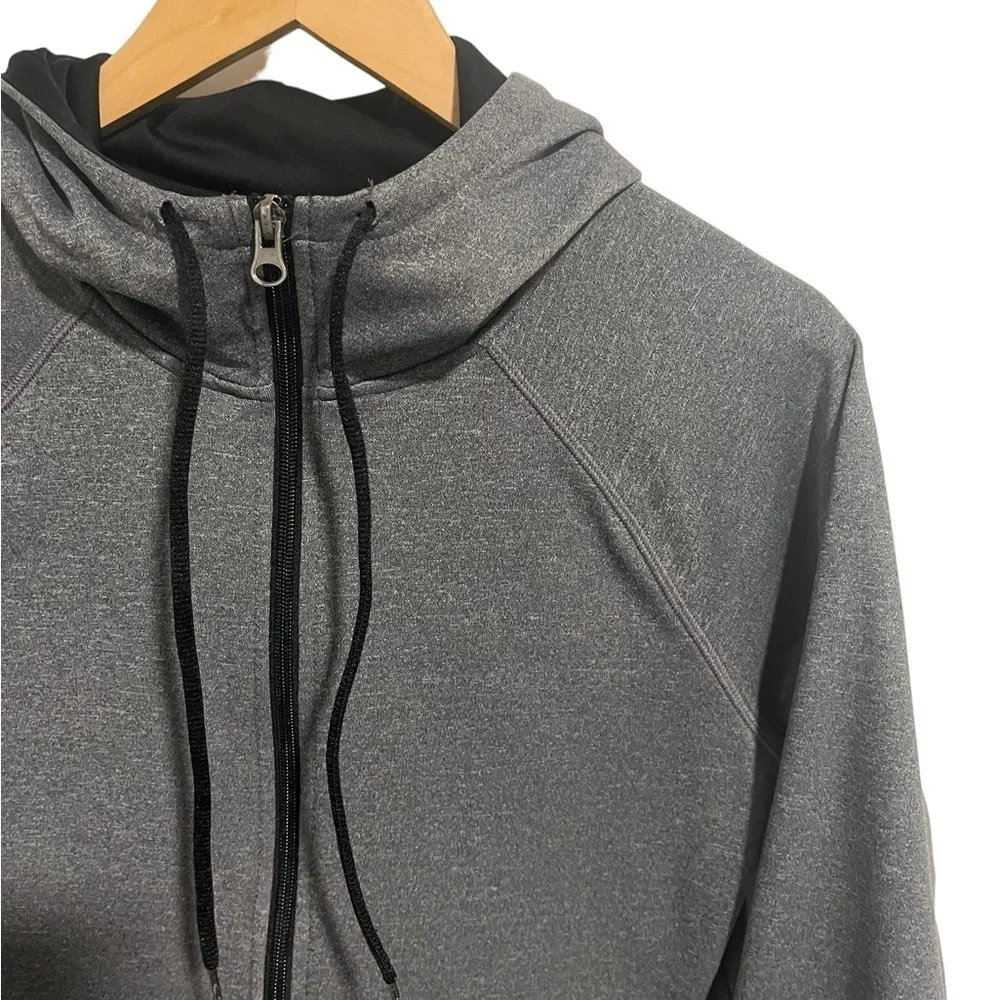 C9 By Champion Womens Gray Full Zip Pull Over Hoodie Jacket, Size Small - Image 2