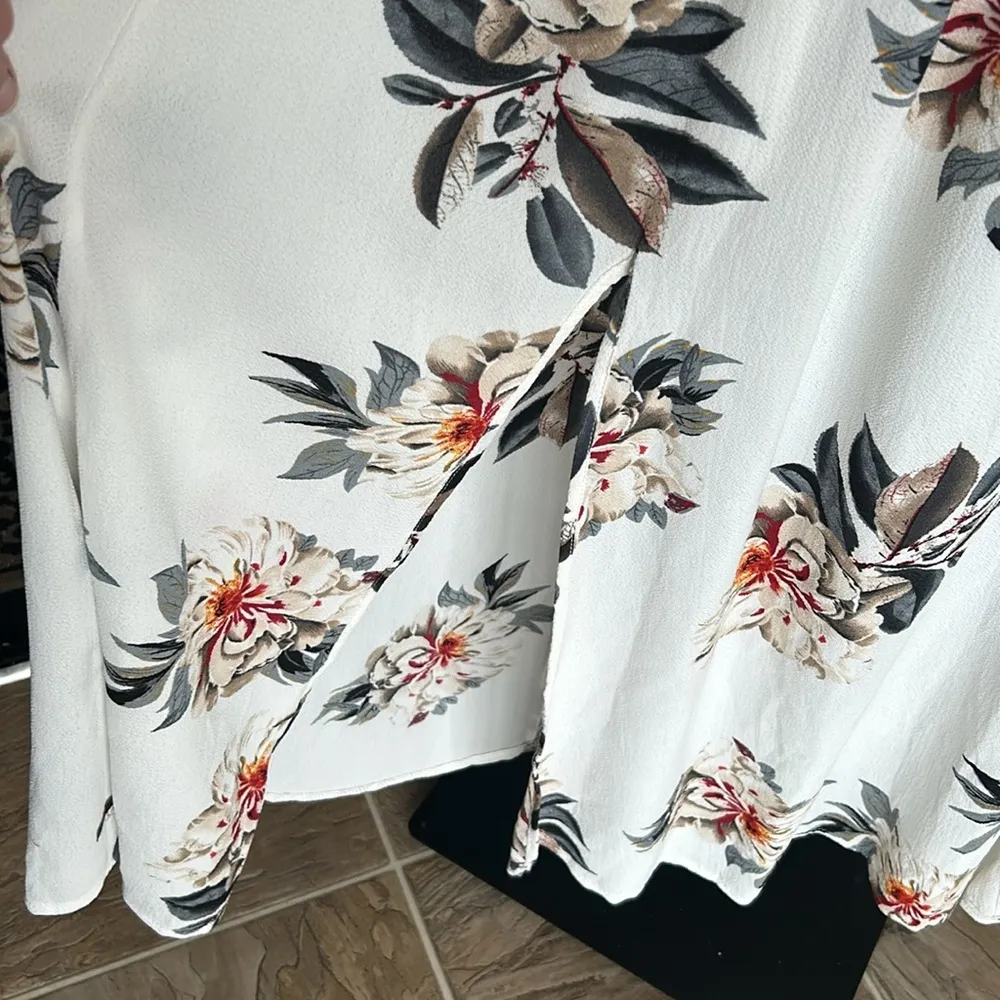 Showpo Daytime Dancer Maxi Dress Cream Floral Sz 10 NWT - Image 12