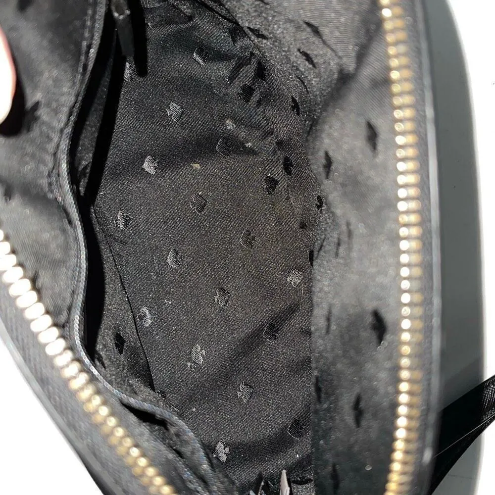 Kate Spade New York Womens Leather Payton Dome Crossbody Bag Black‎ Small - Image 6