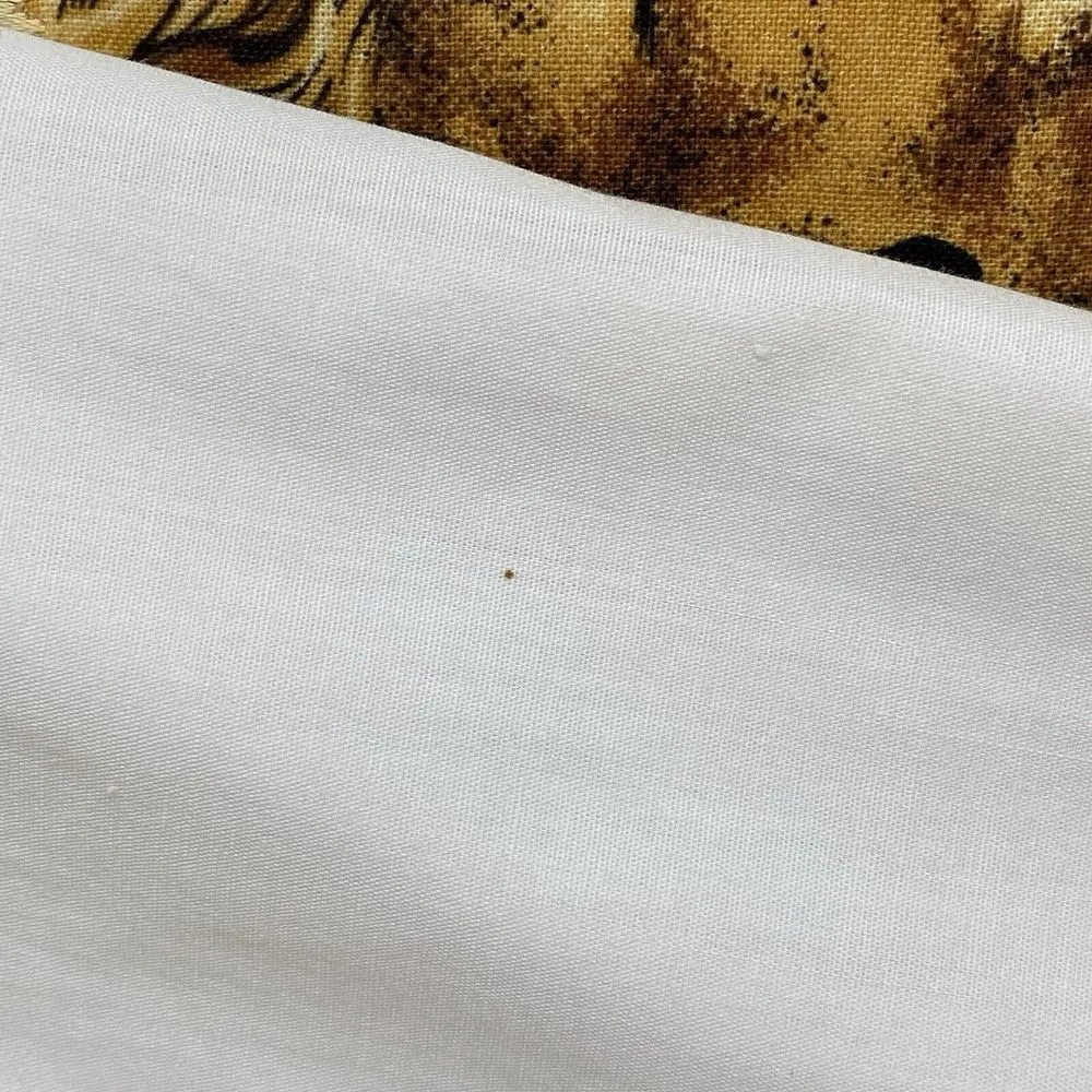 Quacker Factory Blouse‎ Shirt Womens large Cotton Big Cats Art - Image 11