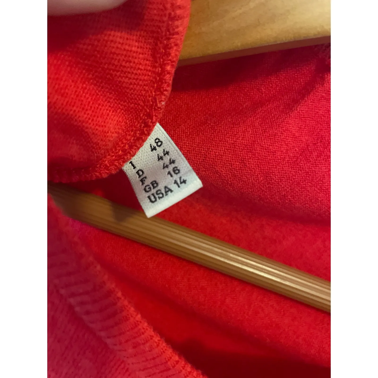 MOSCHINO Cheap & Chic Ruffle Sweater Top AS-IS w/ FLAW Size 14 L Large TWEE PREP - Image 5