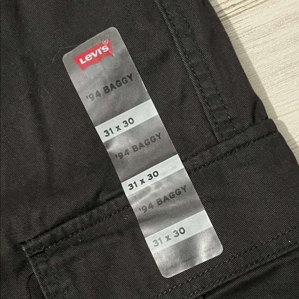 Levi's 94 Baggy Cargo Pants Size 31 NWT - Image 7