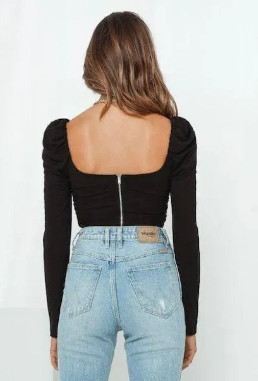 Going Both Ways Top Black - Image 3