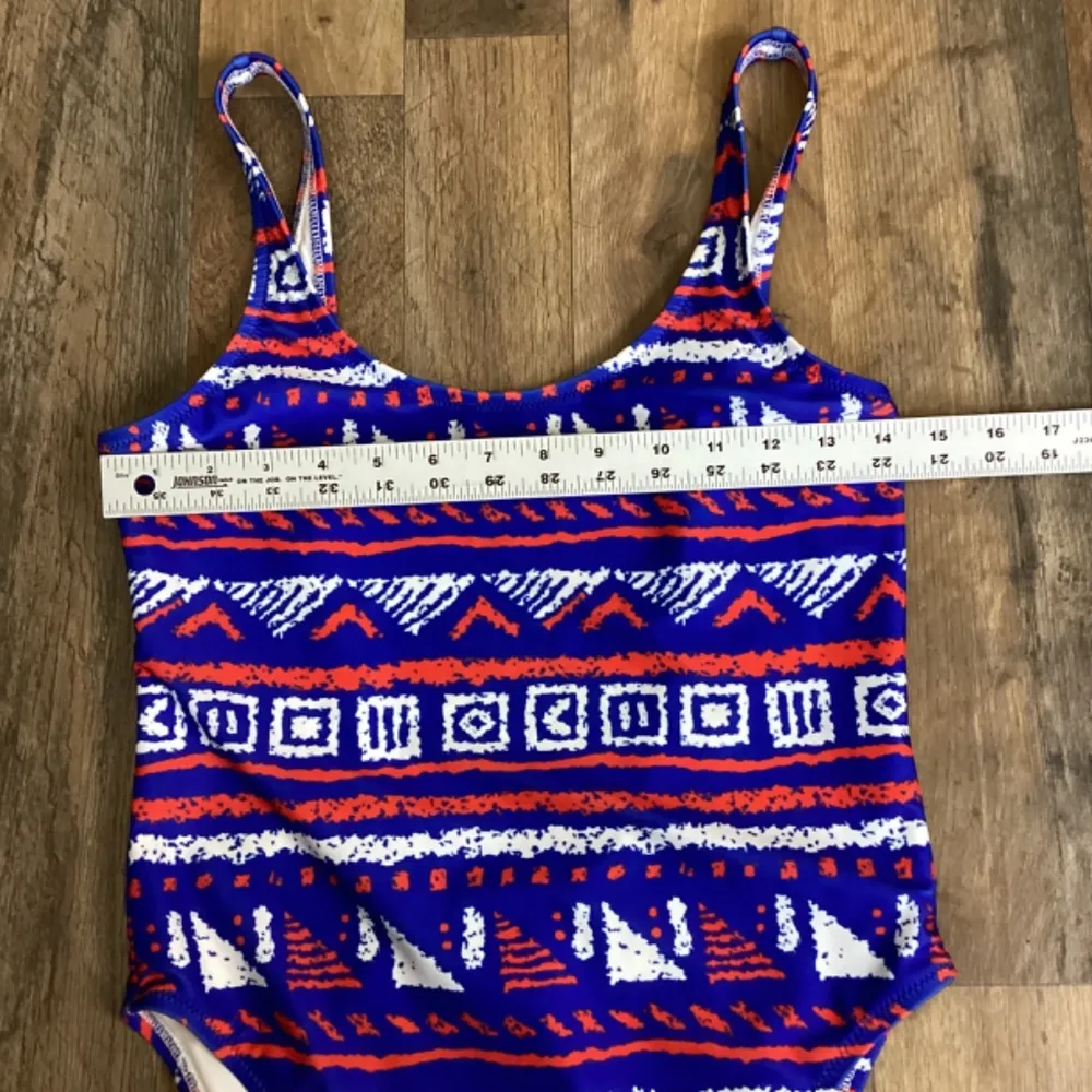 Chubbies One Piece Swimsuit Aztec Pattern Large L USA 1 Piece - Image 4