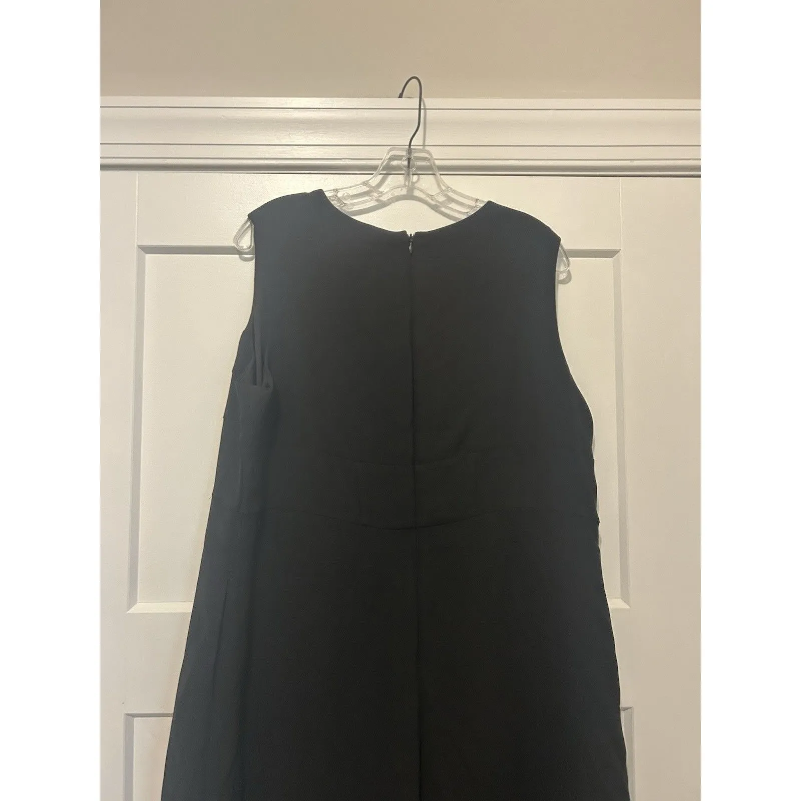 Jessica London Sleeveless Black Dress Women Size 16W Office Modest Cocktail LBD - Image 6