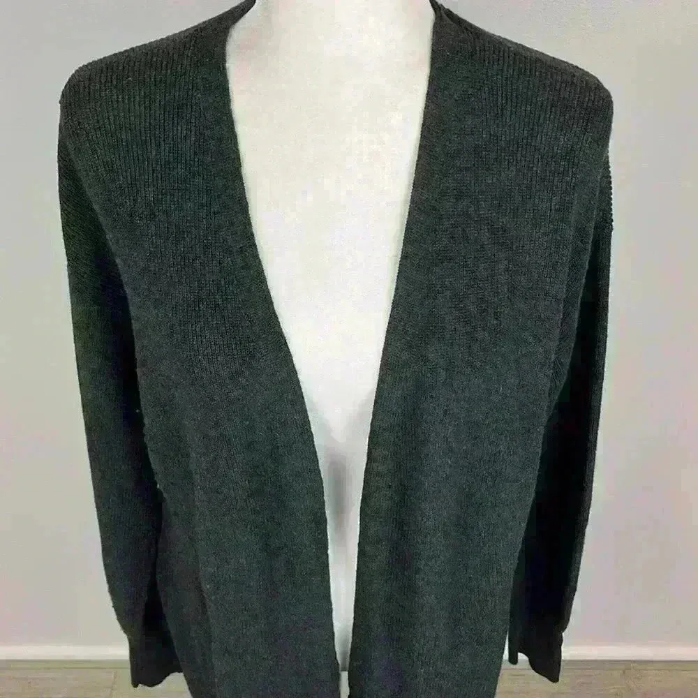 A New Day Dark Grey Cardigan Size M - Image 2