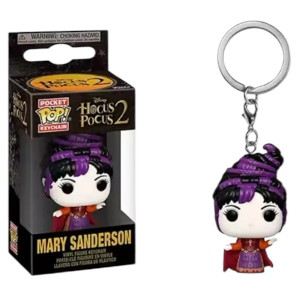 Funko Pocket Pop Disney Hocus Pocus 2 Mary Sanderson Figuring Keychain Purple - Image 2