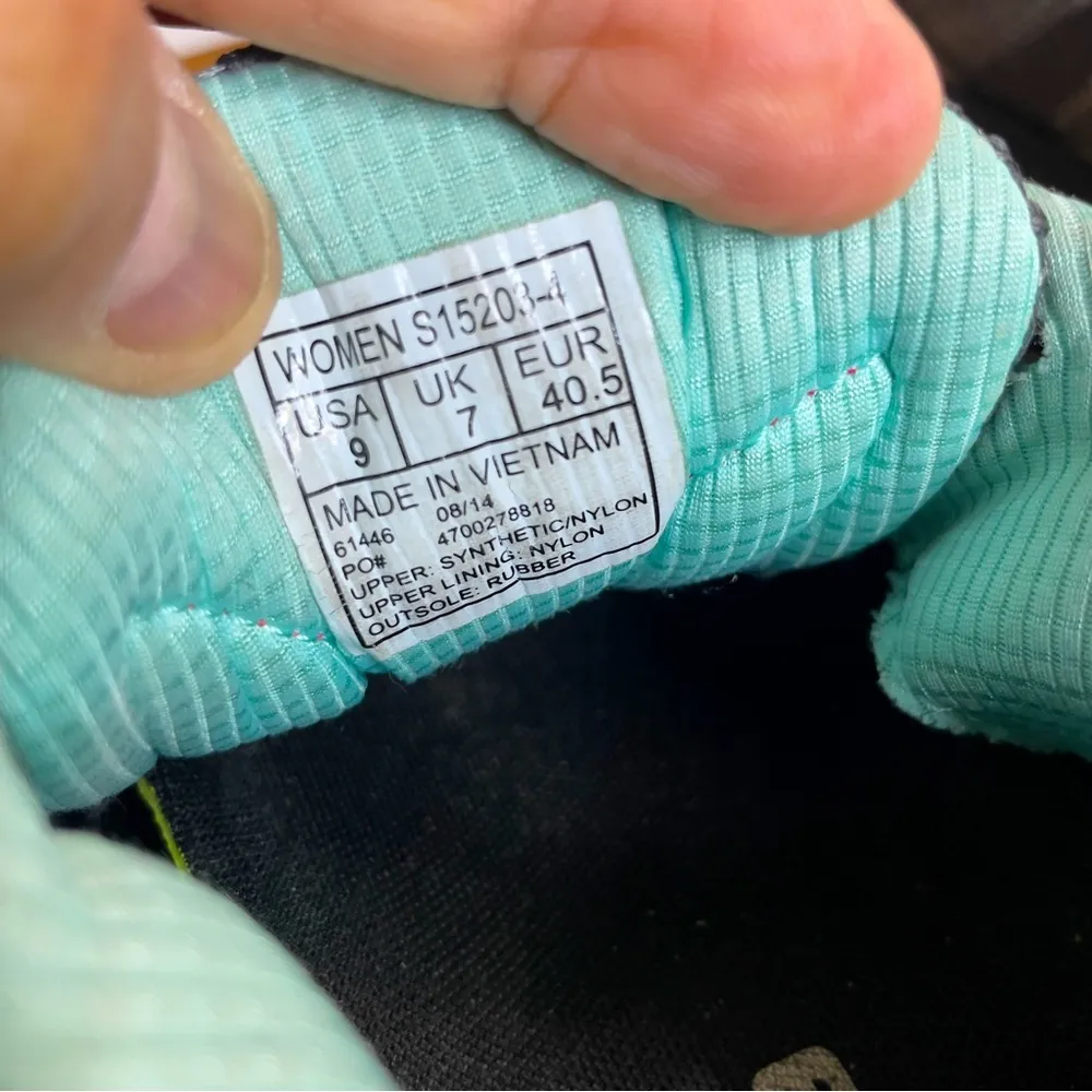 Saucony S15203-4 Excursion TR8 Running Gray/Mint Athletic Shoes Women’s Sz 9 - Image 9