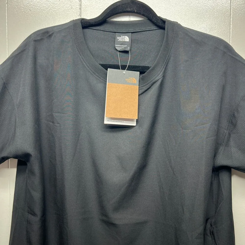 The North Face Women's Short Sleeve Breathable Activewear Black Top Size Small - Image 3