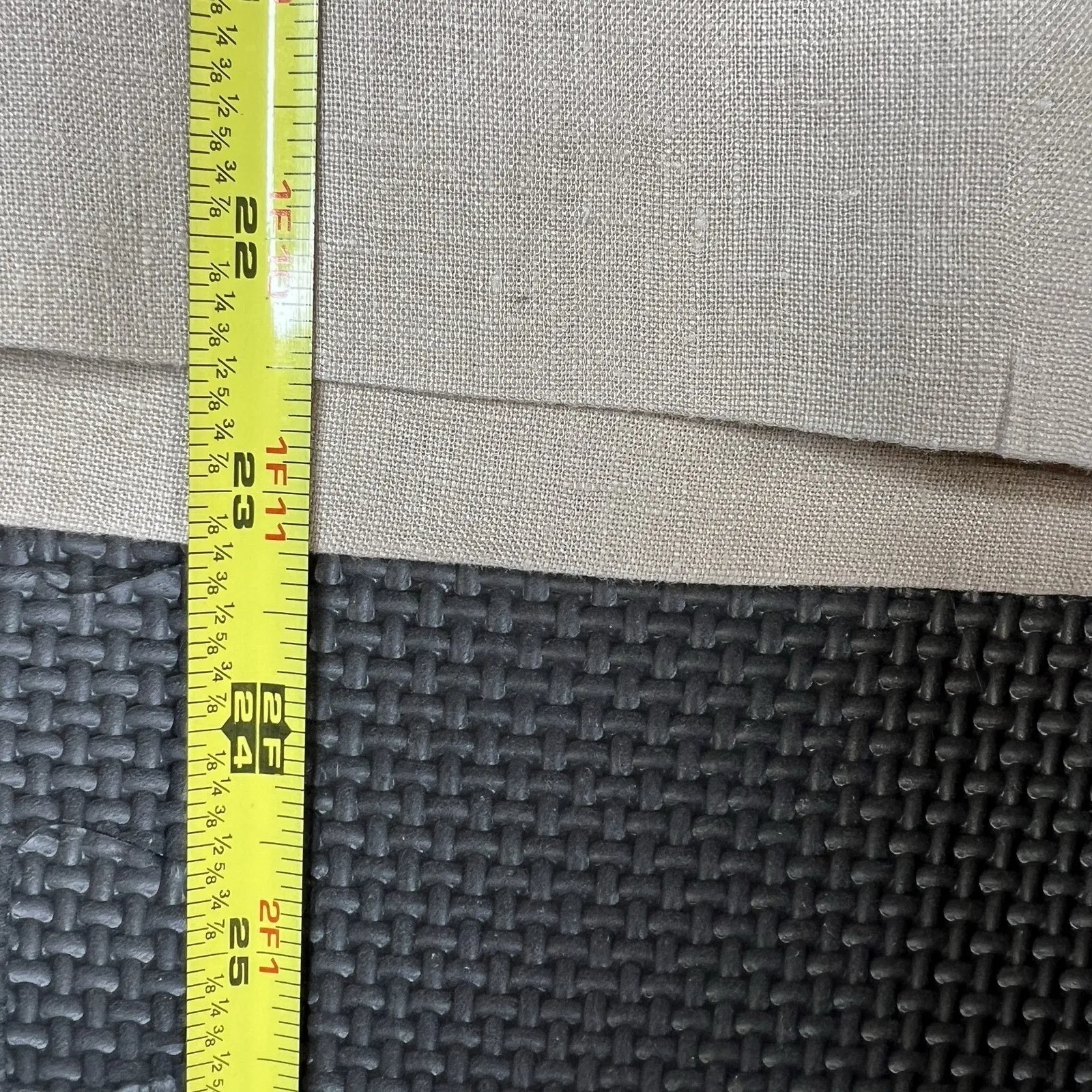 Quince Women's European Linen Short Sleeve Shirt Top Large‎ Beige Tan Button Up - Image 16