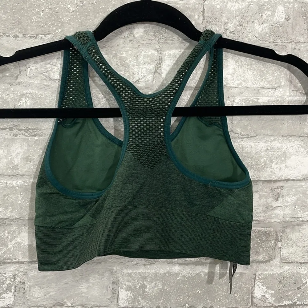 Victoria Secret Pink Green Sports bra - Image 2