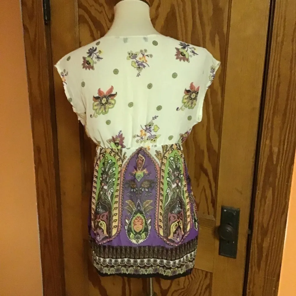 3 for 20 $ bundle Y2K bright boho plunging top - Image 7