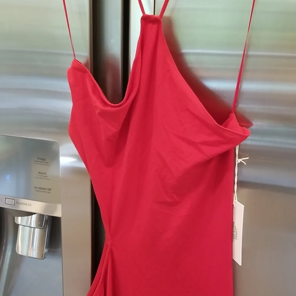 💕REFORMATION💕 Helio Dress ~ Cherry Red Large L NWT - Image 11