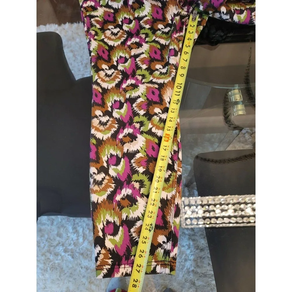 Terra & Sky Women Multicolor Cotton & Polyester Mid Rise Pull on Skinny Pant 2X - Image 11