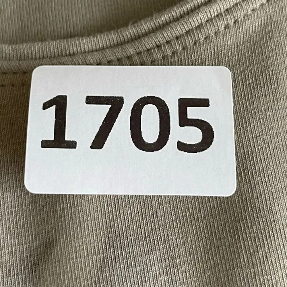 Zara Crop Top Tank Festival Khaki Green Cropped Shirt Halter SZ M #1705 - Image 8