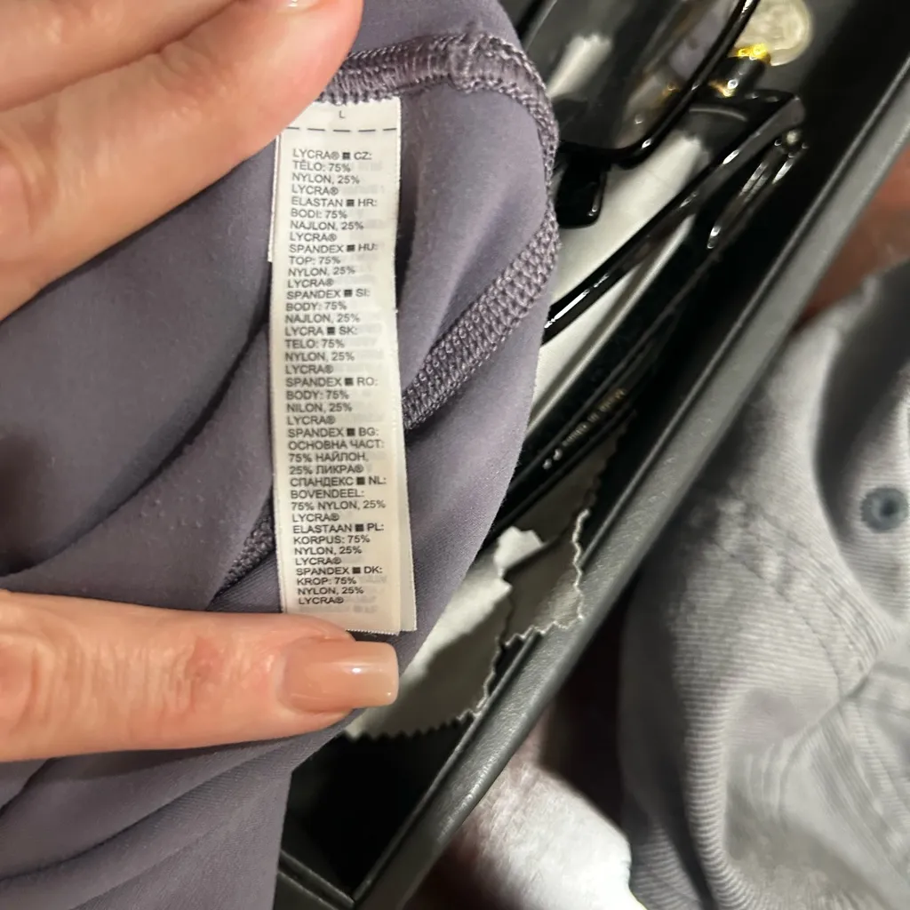 Athleta Gray Straight Leg Pants - Image 8