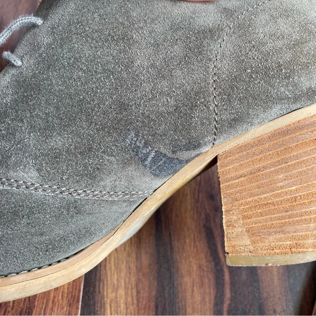 **Final Price**Madewell 1937 Footwear Sandstorm Suede Chunky Ankle Booties - Image 10