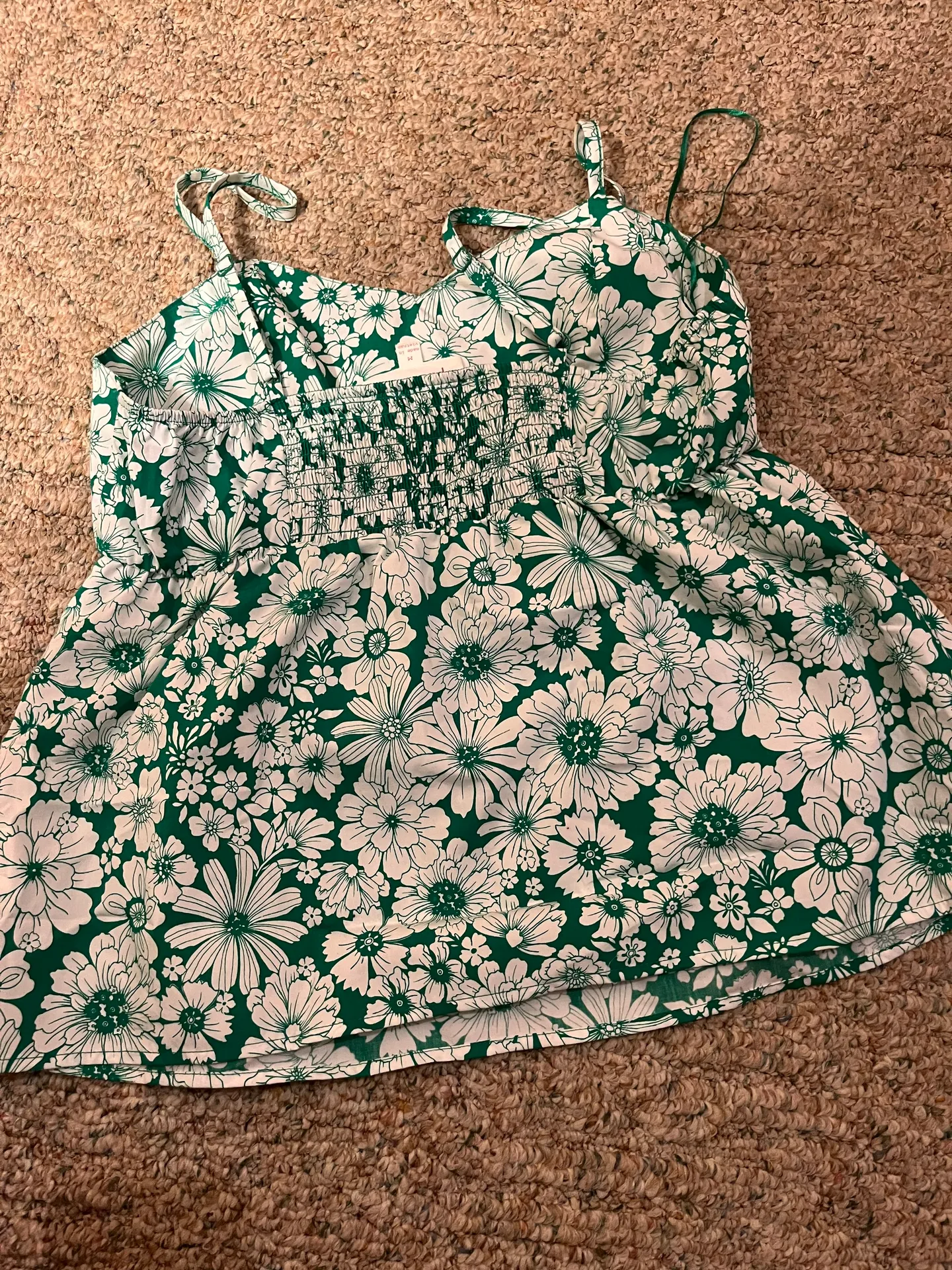 Green Blouse Tank Top - Image 2