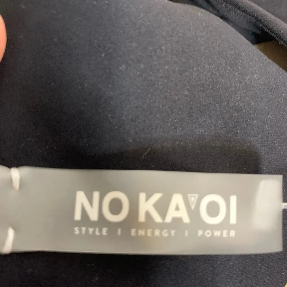 NWT No Ka Oi Maoli Lani bra green black sz XS - Image 3