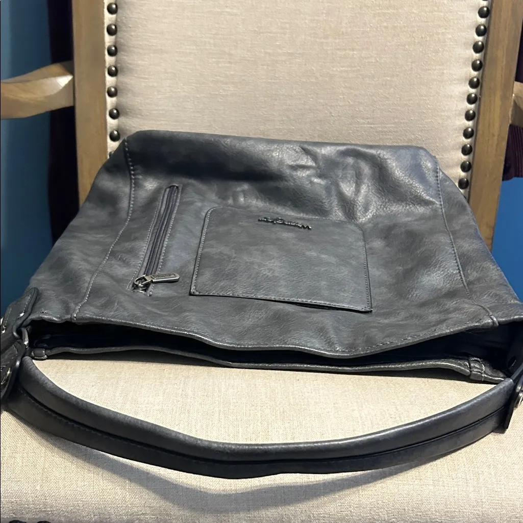 Wrangler Charcoal Grey Shoulder/Tote Bag - Image 9
