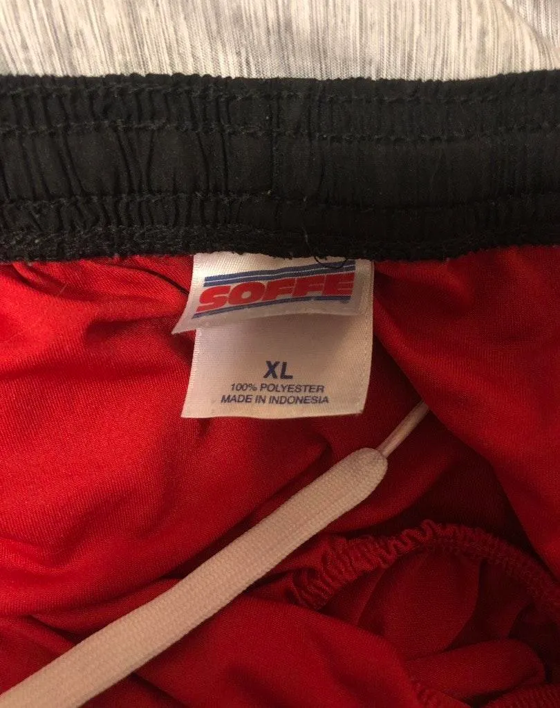 Soffe Black And Red Shorts - Image 3