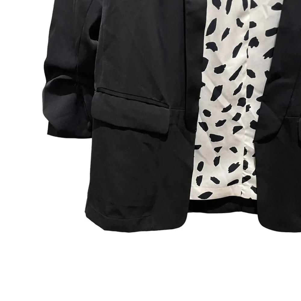 KORI dependent on me blazer black size small - Image 2