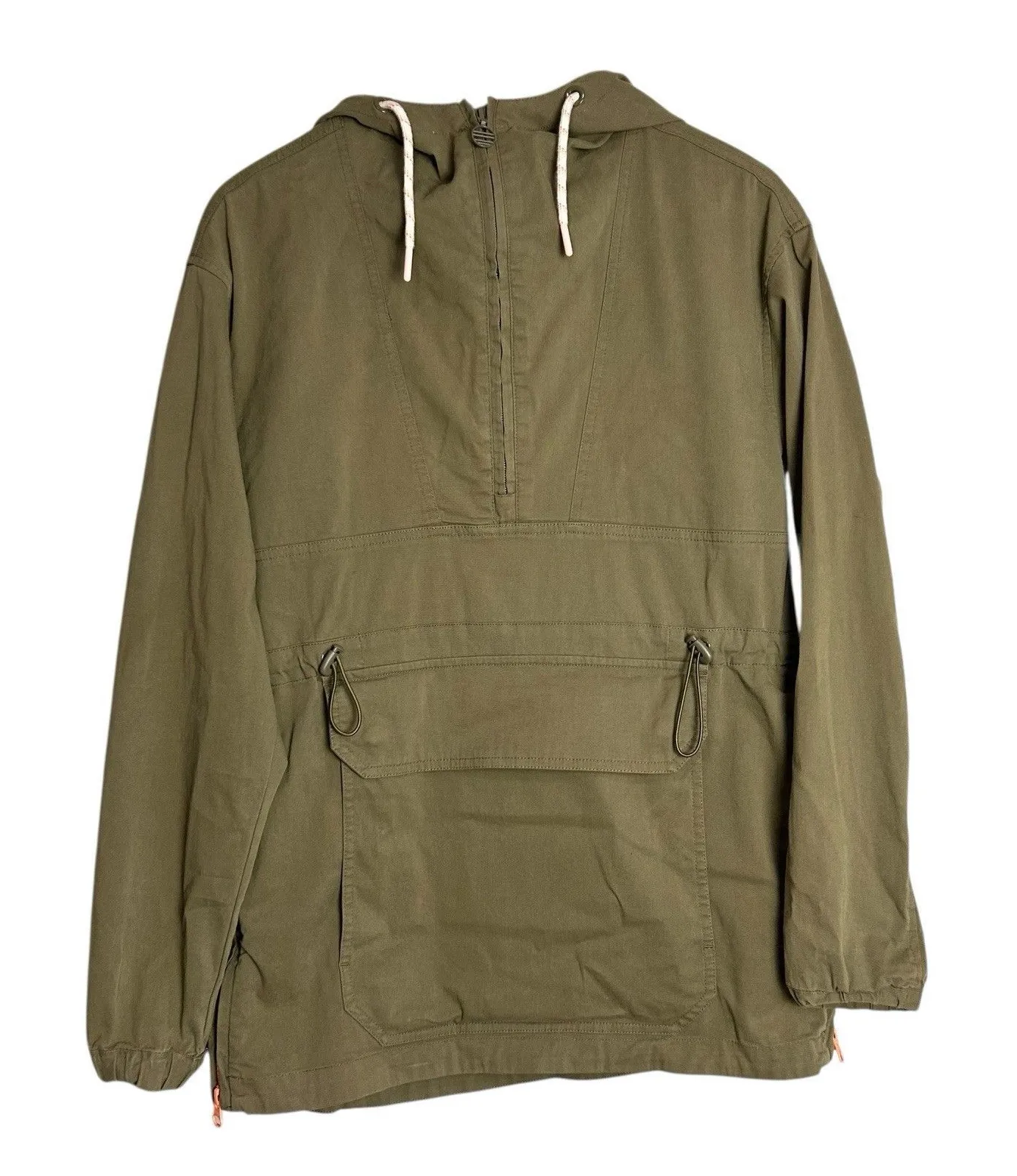 Marine Layer Womens Hoodie Size XS Green Outdoor Jacket Half Zip Utility - Image 1