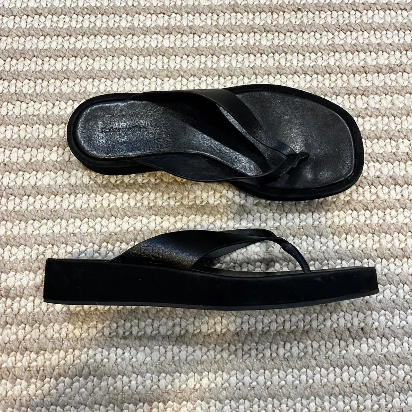 REFORMATION Eden Platform Thong - Image 2