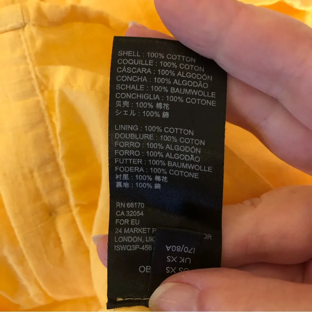 Urban Outfitters Noyak Yellow Shirtdress. Size XS. - Image 10