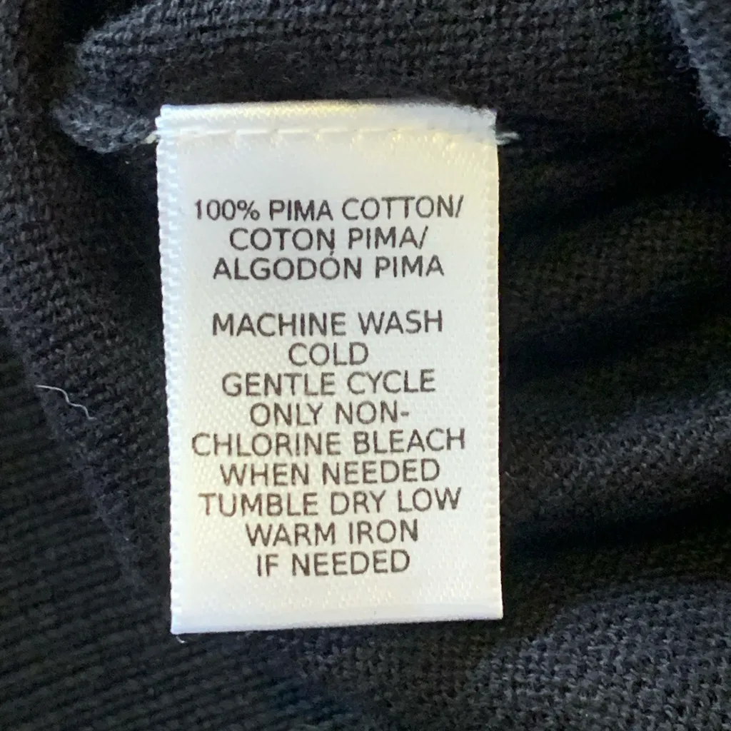 LOFT NWT Classic Black Knit Cardigan Large Maternity Button up - Image 6