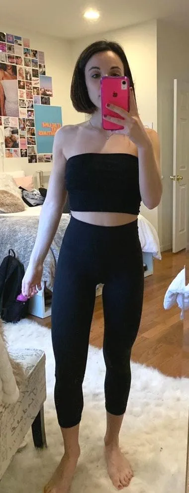 Lululemon Wunder Under Cropped Leggings - Image 2