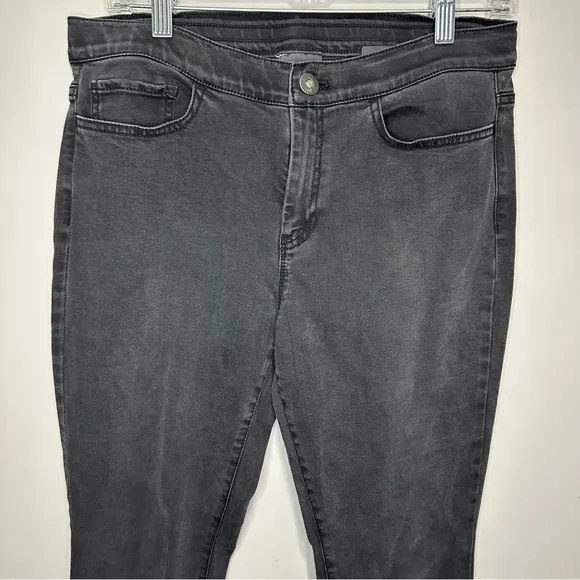 Women’s J. Jill Denim Size 10 5 Pocket Legging Black‎ Denim Jeans Black - Image 2