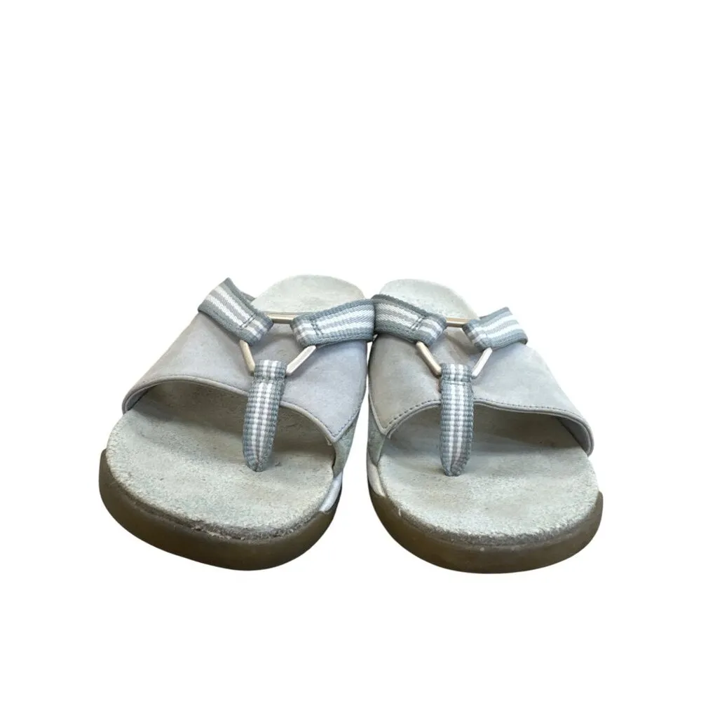 Timberland Womens Smart Comfort Gray Slip-On Sandals Size 8M - Image 6