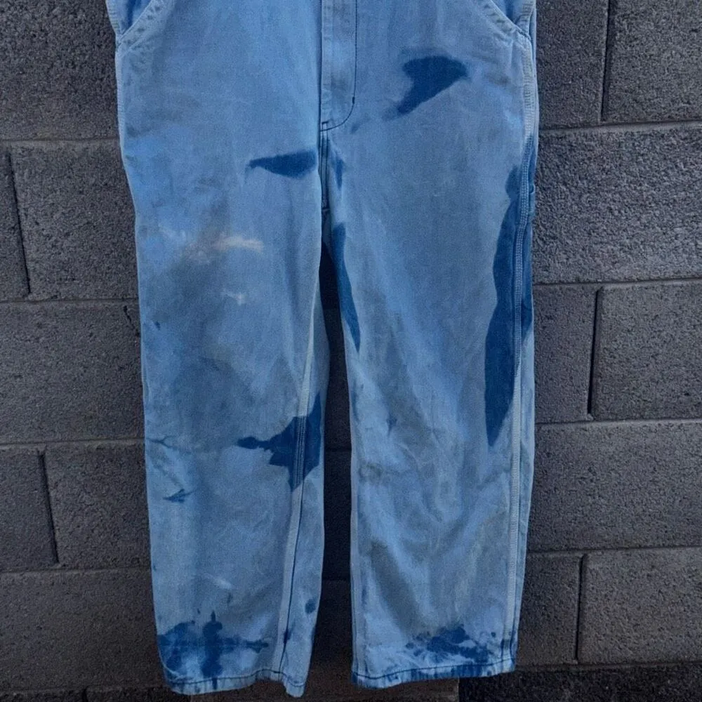 Vintage Liberty Overalls Jumpsuit Rustic Medium Blue - Image 2