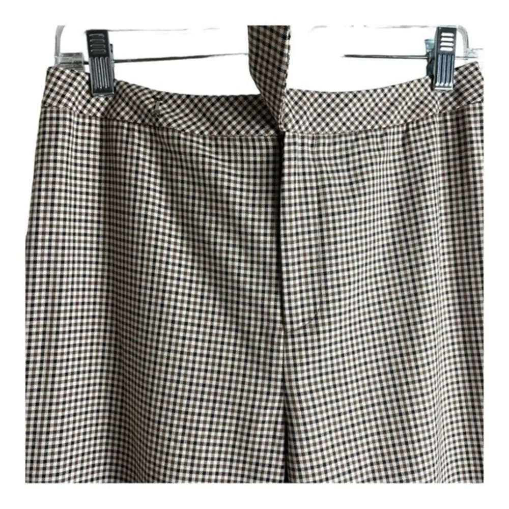 Linda Allard Ellen Tracy Checkers Vintage High Waist Pant Size 10 P - Image 8
