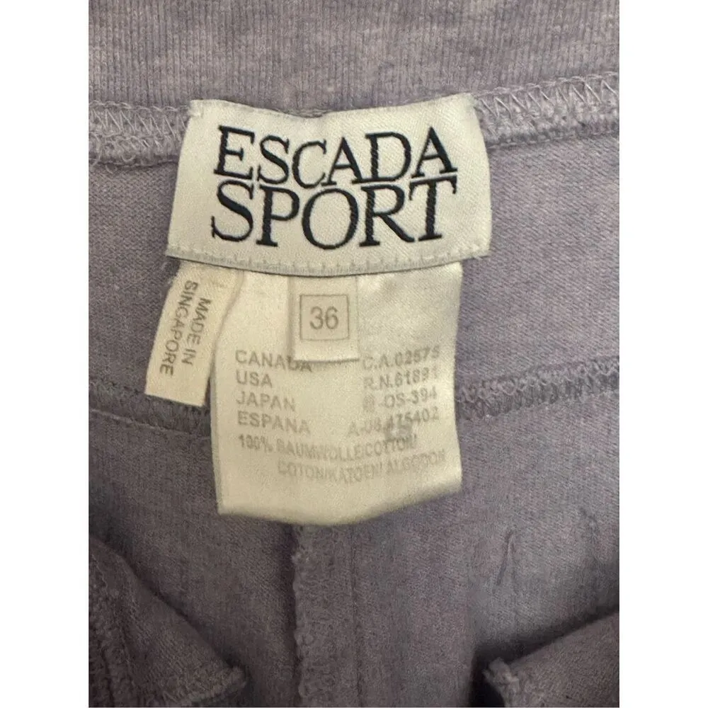 ESCADA SPORT Pants Purple Size M - Image 3