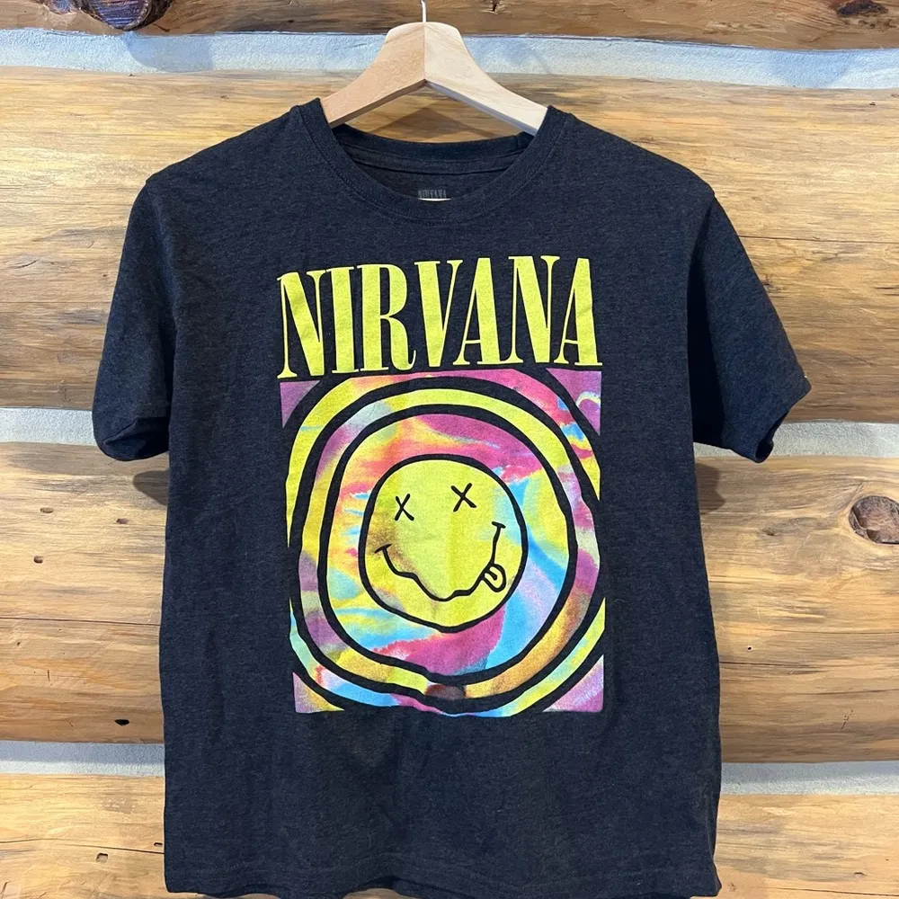Nirvana Short Sleeve Graphic T Shirt - Image 3