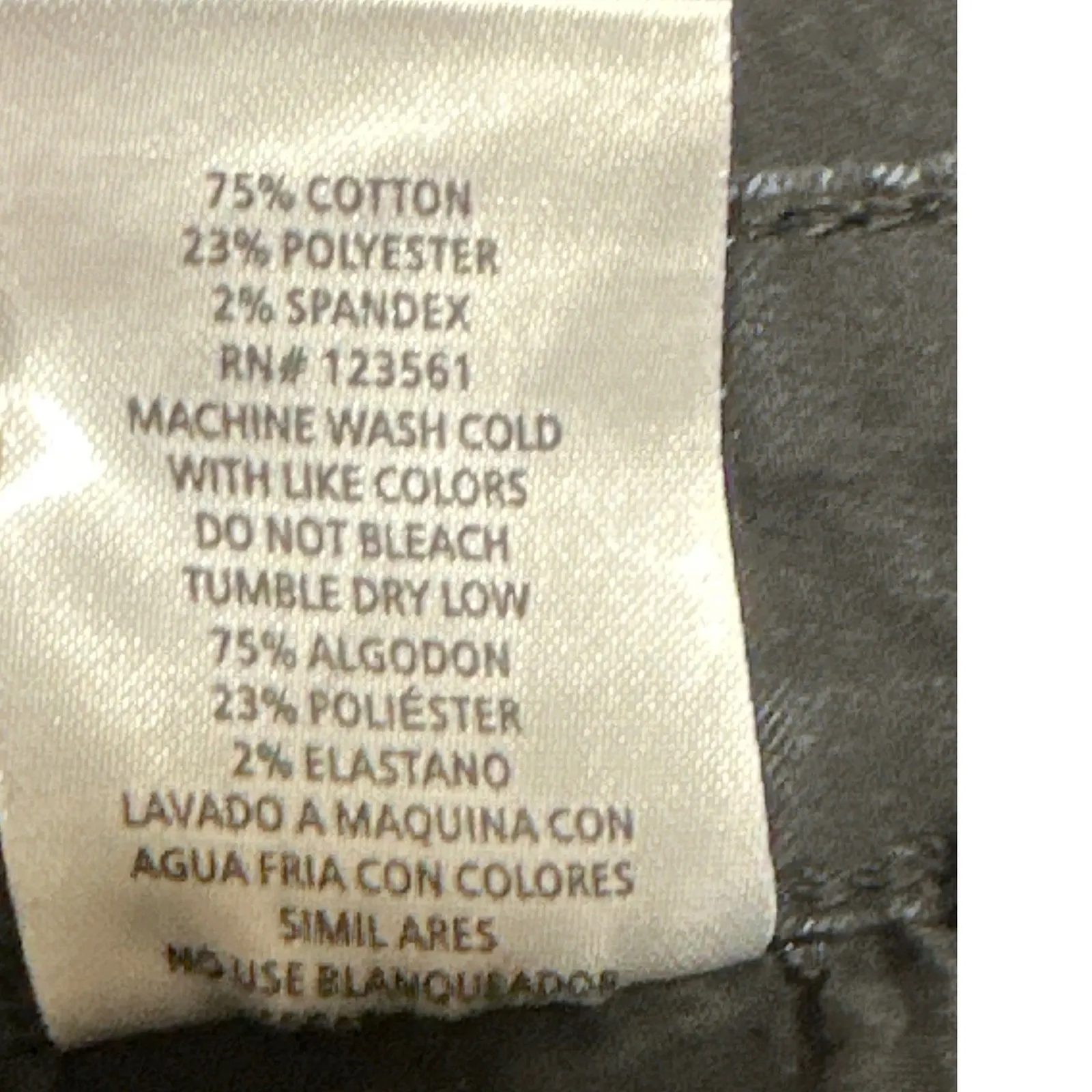 Monkey Ride Jeans Black Denim Skirt Zipper Ring Fringe Womens Size Medium Y2K - Image 6