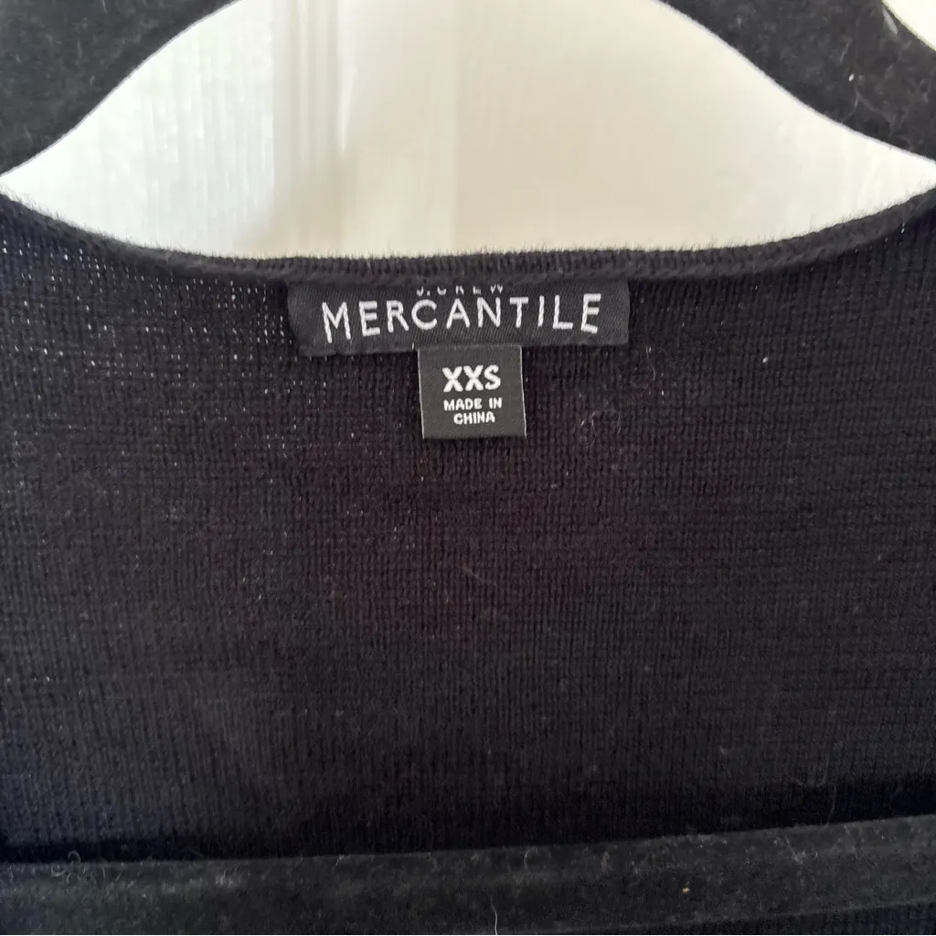 J. Crew Black Collarless Sweater Blazer Size Extra Extra Small - Image 7