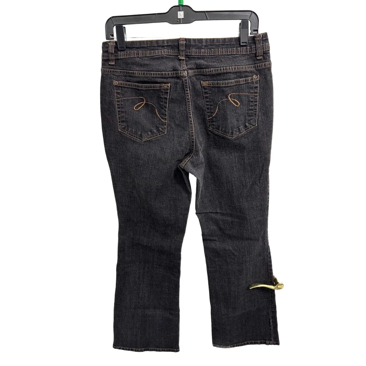 Faded Glory Stretch‎ Black Bootcut Jeans Petite 10 - Image 3