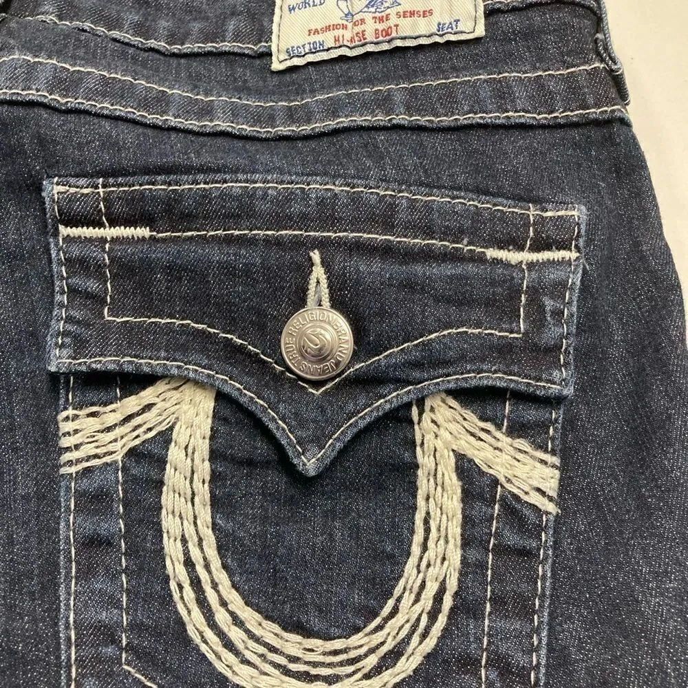 TRUE RELIGION Women’s Jeans Size 27, blue USA‎ - Image 7