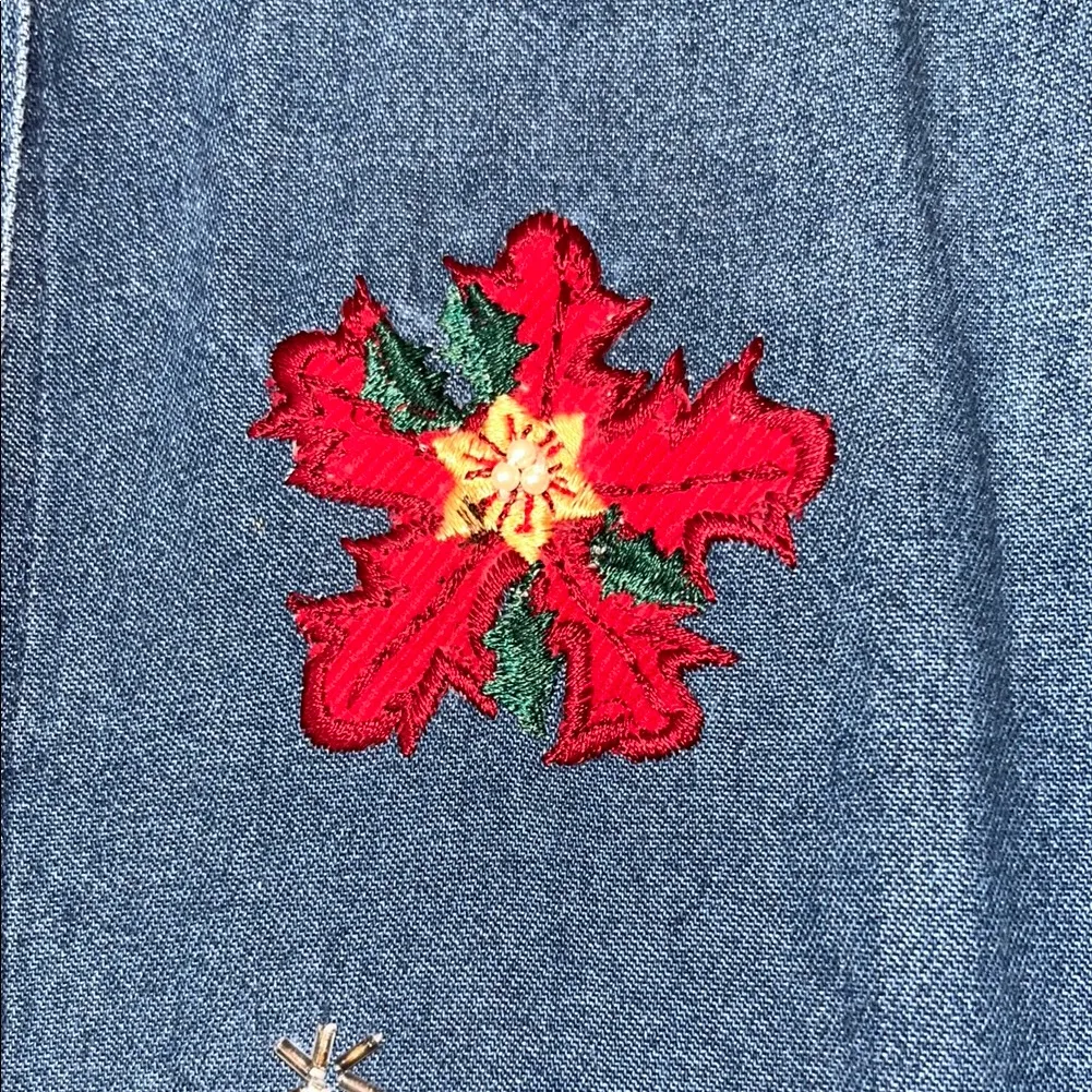 Vintage Jean Shirt • Denim Button - Image 6