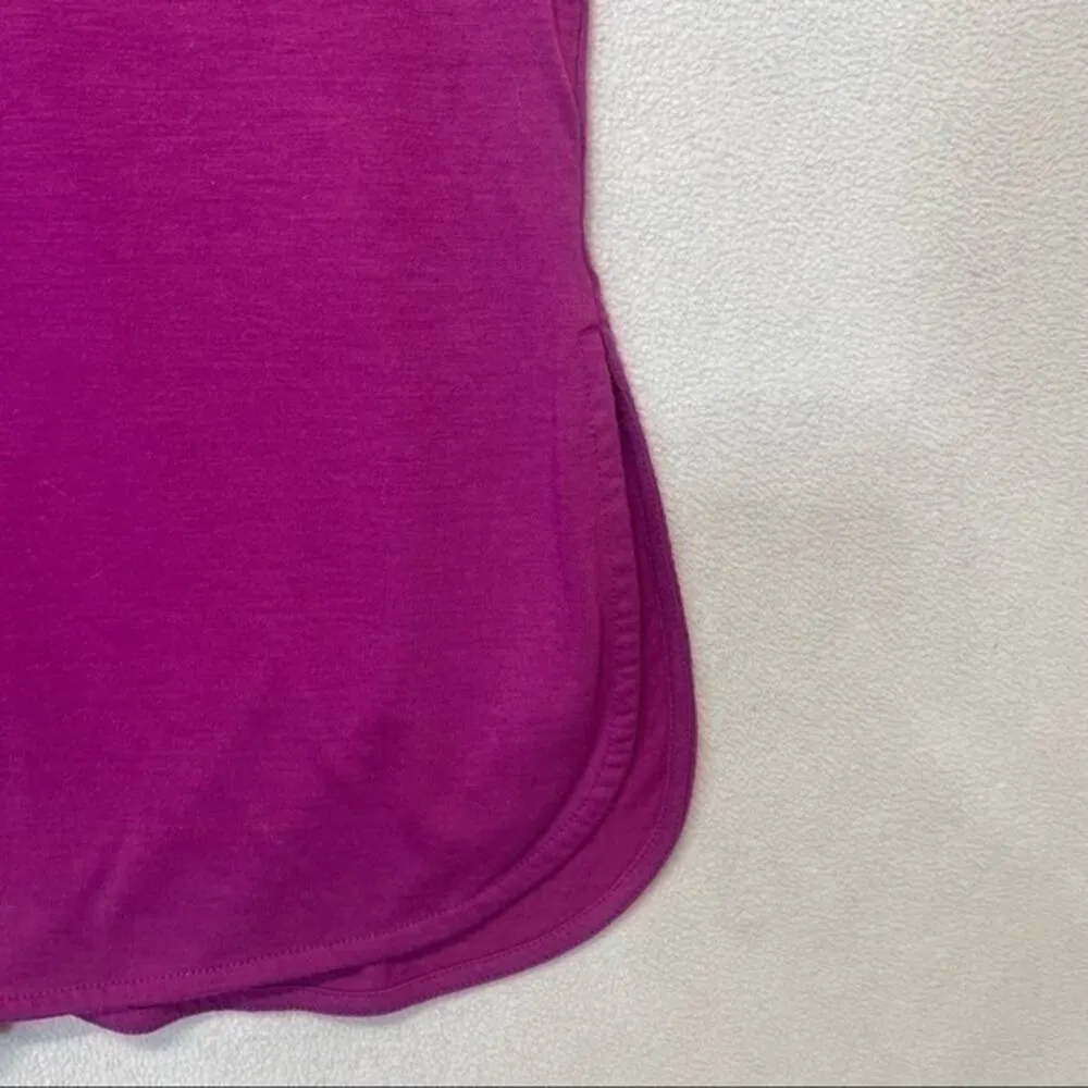 Athletic Works Short Sleeve T-shirt Top  Women’s  Size 2X Purple Crew Neck - Image 5